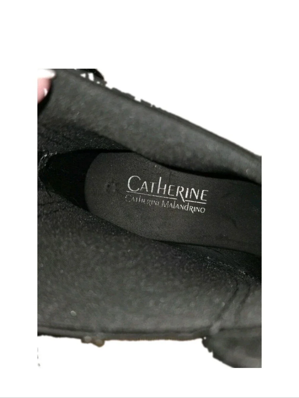 Catherine Malandrino Briellie Black Bow Chelsea Rain Boots EU 40 Feminine Romant